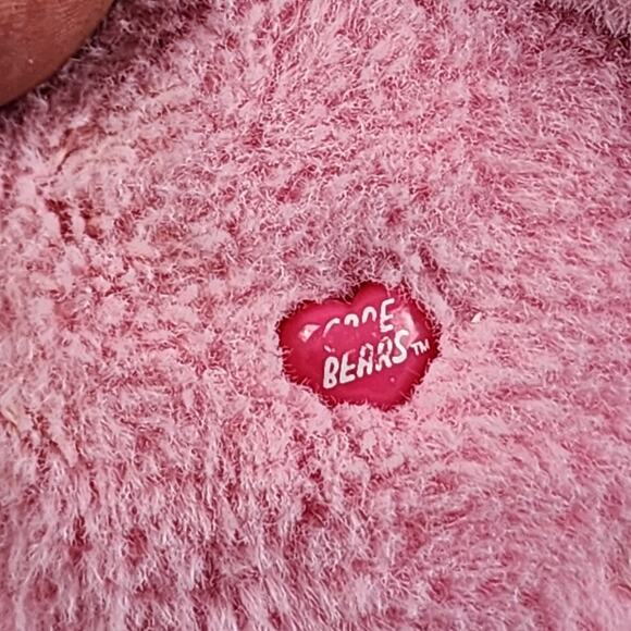 Care Bears "TRUE HEART BEAR" 2022 Pink Soft Plush Stuffed Animal - Picture 9 of 11